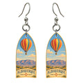 She's Choosing Albuquerque Earrings | Colored Pencil over Gouache | S689