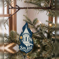 She's Choosing San Jose Ornament | Negative-Space Silhouette | S708-O