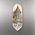 She's Choosing San Jose Magnet | Loose Contour Sketch | S710-M