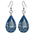 She's Choosing San Jose Earrings | Cyanotype-Inspired | S714