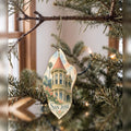 She's Choosing San Jose Ornament | Restrained Watercolor | S719-O