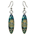 She's Choosing San Jose Earrings | Cloisonné-Inspired Graphic | S723