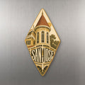 She's Choosing San Jose Magnet | Typographic Illustration | S724-M