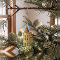 She's Choosing San Jose Ornament | Colored Pencil over Gouache | S725-O