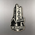 She's Choosing Sacramento Magnet | Notan | S729-M
