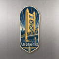 She's Choosing Sacramento Magnet | Art Deco | S730-M