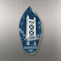 She's Choosing Sacramento Magnet | Cyanotype-Inspired | S732-M