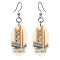 She's Choosing Sacramento Earrings | Sparse Pointillism | S734