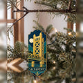 She's Choosing Sacramento Ornament | Cloisonné-Inspired Graphic | S741-O