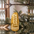 She's Choosing Sacramento Ornament | Typographic Illustration | S742-O