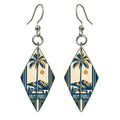 She's Choosing Palm Springs Earrings | Art Deco | S748