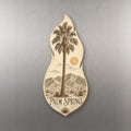She's Choosing Palm Springs Magnet | Etching-Inspired Linework | S751-M