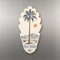 She's Choosing Palm Springs Magnet | Sparse Pointillism | S752-M