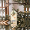 She's Choosing Palm Springs Ornament | Restrained Watercolor | S755-O