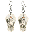 She's Choosing Santa Barbara Earrings | Loose Contour Sketch | S764