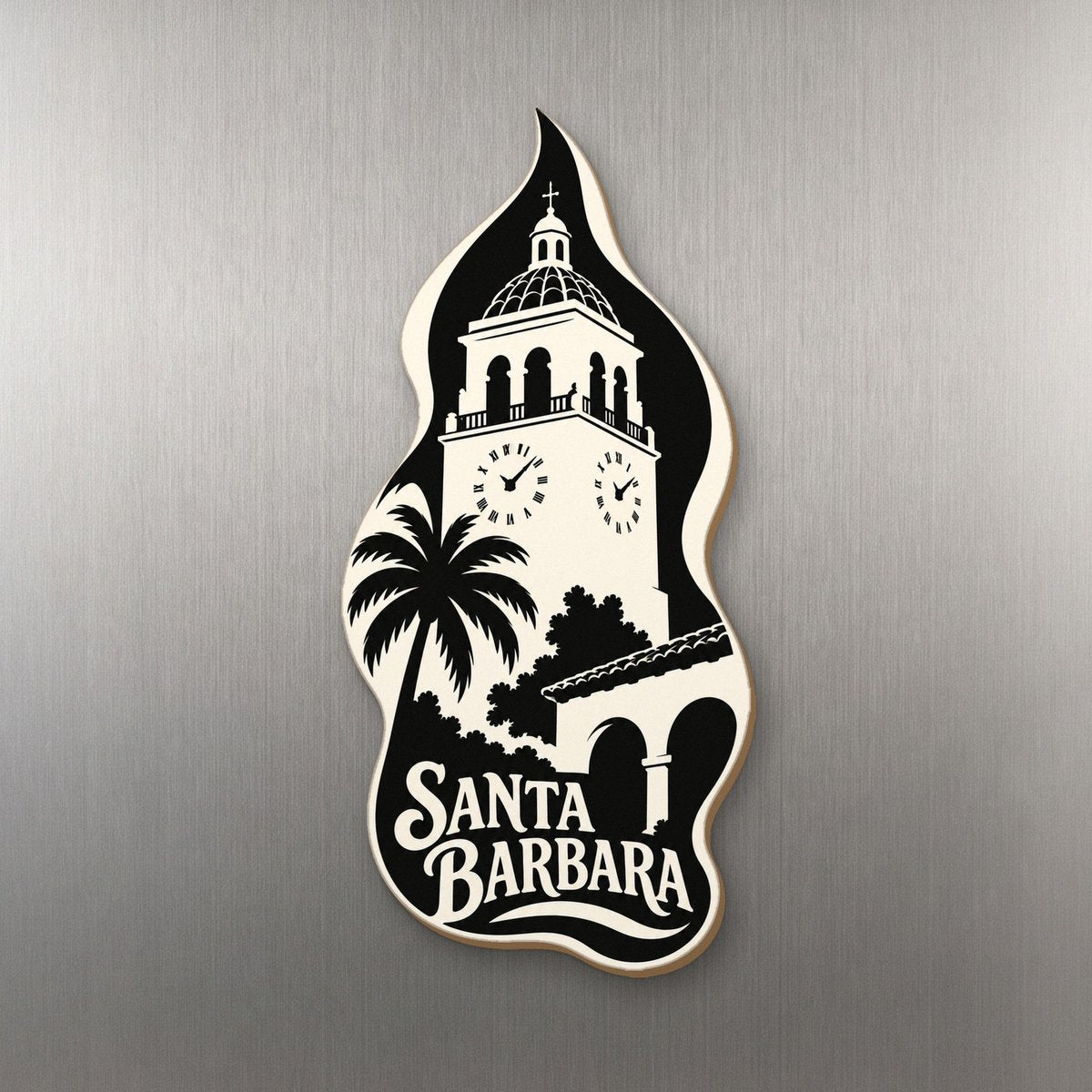 She's Choosing Santa Barbara Magnet | Notan | S765-M