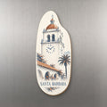 She's Choosing Santa Barbara Magnet | Sparse Pointillism | S770-M