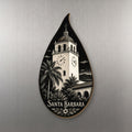 She's Choosing Santa Barbara Magnet | Scratchboard | S771-M