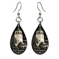 She's Choosing Santa Barbara Earrings | Scratchboard | S771