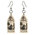 She's Choosing Santa Barbara Earrings | Charcoal Gesture | S772