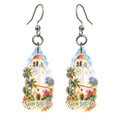She's Choosing Santa Barbara Earrings | Restrained Watercolor | S773