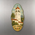 She's Choosing Santa Barbara Magnet | Naive Folk Painting | S775-M