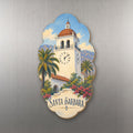 She's Choosing Santa Barbara Magnet | Colored Pencil over Gouache | S779-M