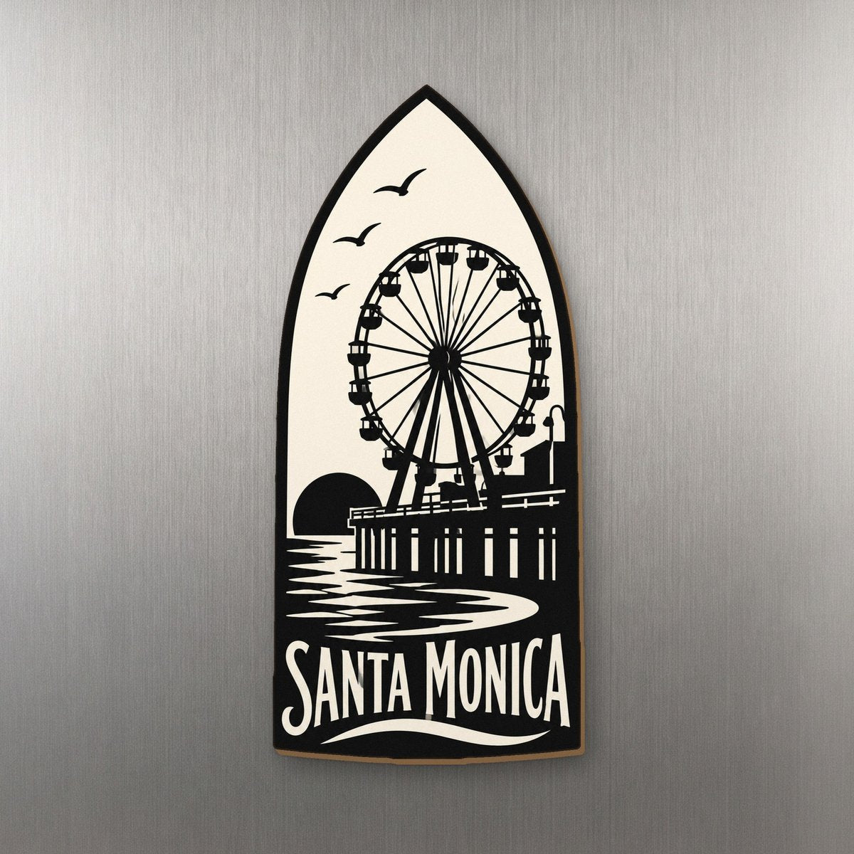 She's Choosing Santa Monica Magnet | Notan | S783-M
