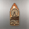 She's Choosing Santa Monica Magnet | Woodcut | S785-M