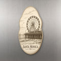 She's Choosing Santa Monica Magnet | Etching-Inspired Linework | S787-M