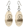 She's Choosing Santa Monica Earrings | Etching-Inspired Linework | S787