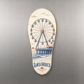 She's Choosing Santa Monica Magnet | Sparse Pointillism | S788-M