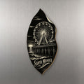 She's Choosing Santa Monica Magnet | Scratchboard | S789-M