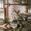 She's Choosing Santa Monica Ornament | Charcoal Gesture | S790-O