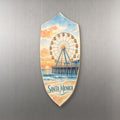 She's Choosing Santa Monica Magnet | Restrained Watercolor | S791-M