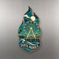 She's Choosing Santa Monica Magnet | Cloisonné-Inspired Graphic | S795-M