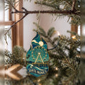 She's Choosing Santa Monica Ornament | Cloisonné-Inspired Graphic | S795-O