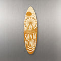 She's Choosing Santa Monica Magnet | Typographic Illustration | S796-M