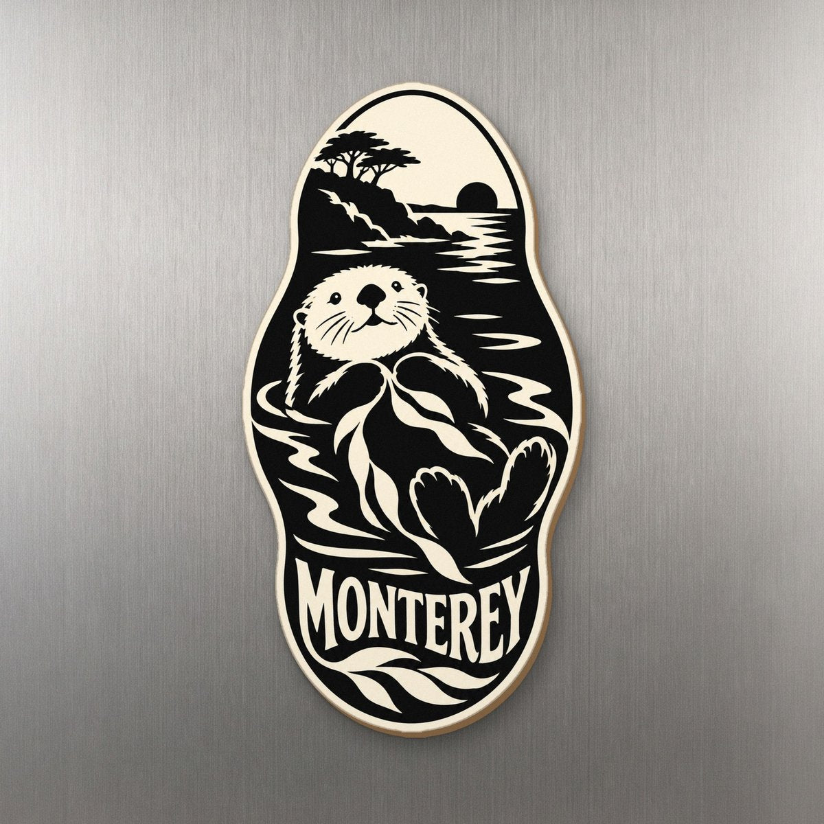 She's Choosing Monterey Magnet | Notan | S801-M