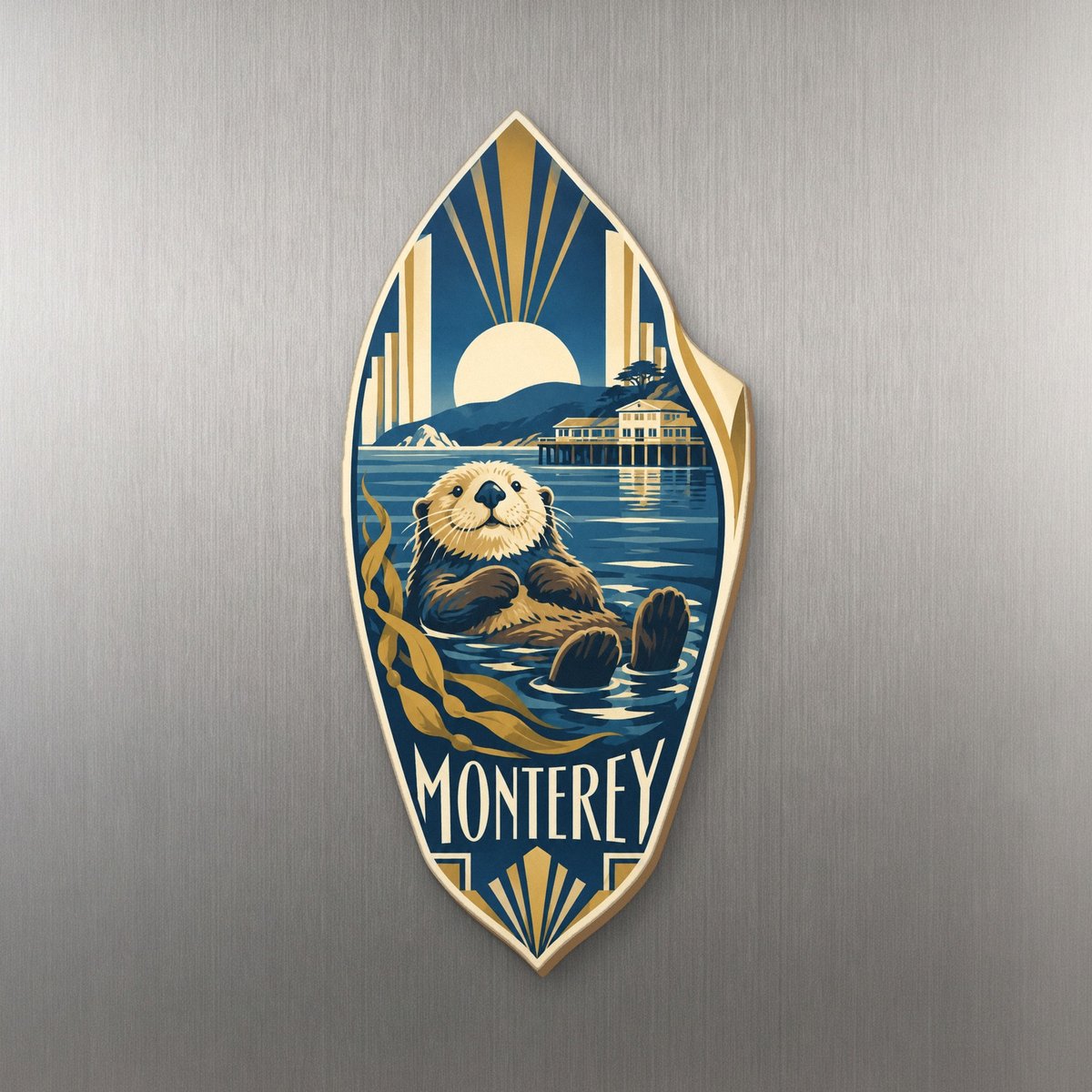 She's Choosing Monterey Magnet | Art Deco | S802-M