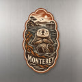 She's Choosing Monterey Magnet | Woodcut | S803-M