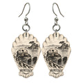 She's Choosing Monterey Earrings | Charcoal Gesture | S808