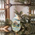 She's Choosing Monterey Ornament | Restrained Watercolor | S809-O
