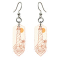 She's Choosing St. Augustine Earrings | Continuous-Line Drawing | S817
