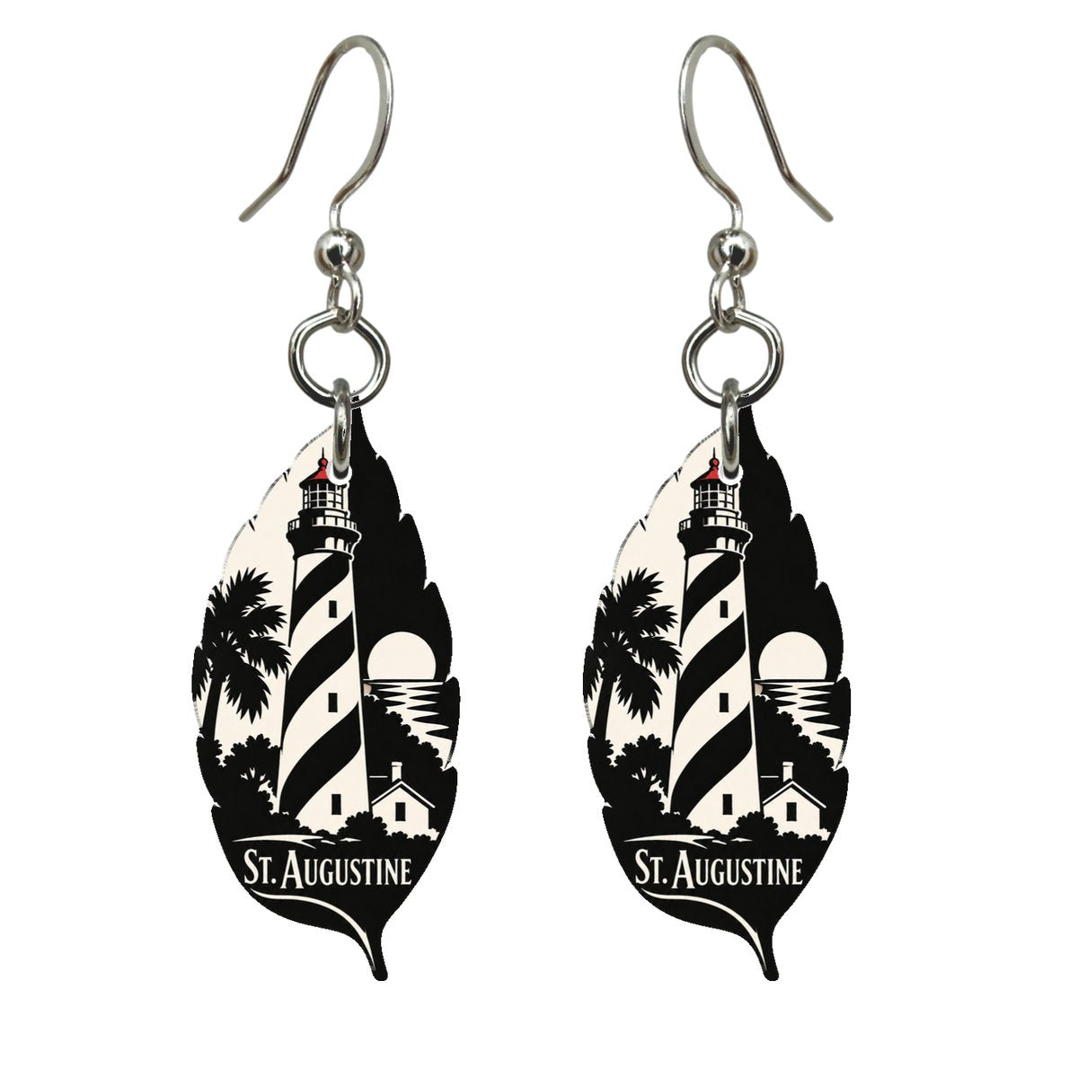 She's Choosing St. Augustine Earrings | Notan | S819