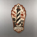 She's Choosing St. Augustine Magnet | Woodcut | S821-M
