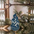 She's Choosing St. Augustine Ornament | Cyanotype-Inspired | S822-O