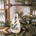 She's Choosing St. Augustine Ornament | Sparse Pointillism | S824-O