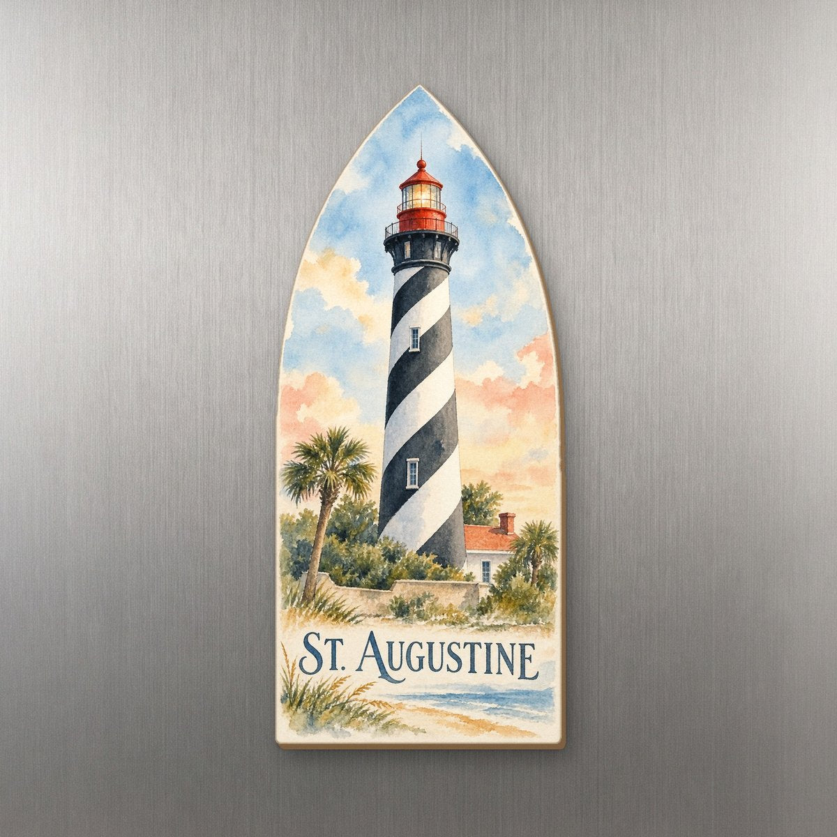 She's Choosing St. Augustine Magnet | Restrained Watercolor | S827-M