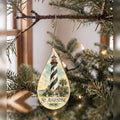 She's Choosing St. Augustine Ornament | Pen and Watercolor Wash | S828-O